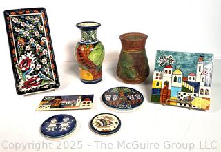 Painted Pottery Decorative Items