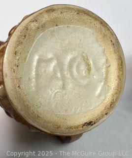 McCoy Pitcher, Nicaragua Carved Vase and Hand Woven Baskets
