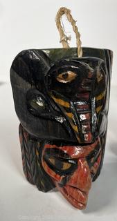 African Tribal Items Including Masks