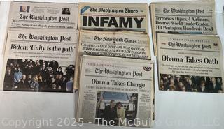 Collection of Newpaper Covers
