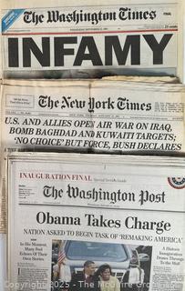Collection of Newpaper Covers