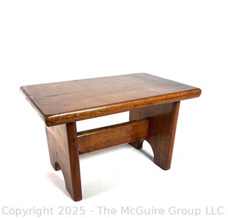 Wood Foot Stool
