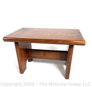 Wood Foot Stool