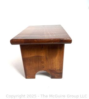 Wood Foot Stool