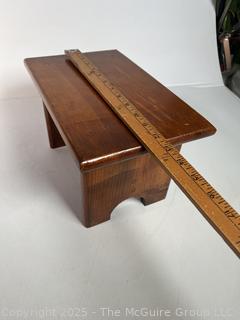 Wood Foot Stool