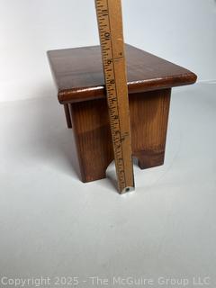 Wood Foot Stool
