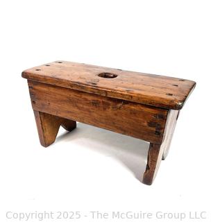 Primitive Wooden Stool