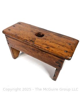 Primitive Wooden Stool