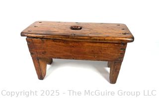 Primitive Wooden Stool