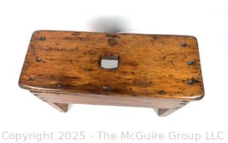 Primitive Wooden Stool