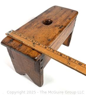 Primitive Wooden Stool