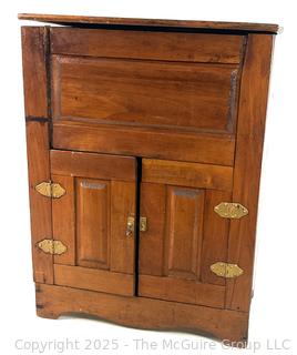 Oak Ice Box Chest