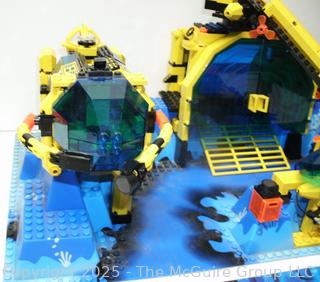 1995 LEGO System 6195 Aquanauts Neptune Discovery Lab, Incomplete