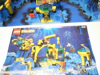 1995 LEGO System 6195 Aquanauts Neptune Discovery Lab, Incomplete