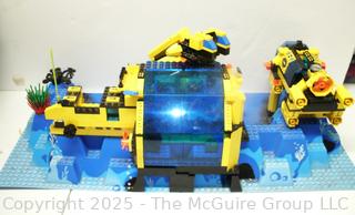 1995 LEGO System 6195 Aquanauts Neptune Discovery Lab, Incomplete