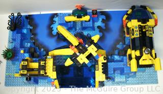 1995 LEGO System 6195 Aquanauts Neptune Discovery Lab, Incomplete