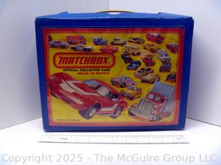 Matchbox 48 Car Carrying Case. (Missing Part of Lid)