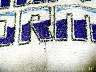 1985 Transformers Soundwave Bath Towel.  50 x 28