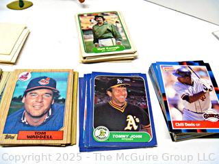 Baseball Trading Cards and Figurines