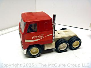 Buddy L Mack - Coca-Cola Red Delivery Semi-Truck & Trailer "Have a Coke and a Smile".