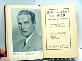 She Goes To War by Rupert Hughes 1929 Books