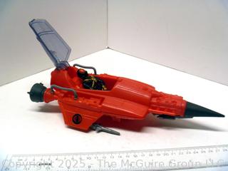 1988 Hasbro GI Joe Stellar Stiletto with Pilot - Missing Two Bombs