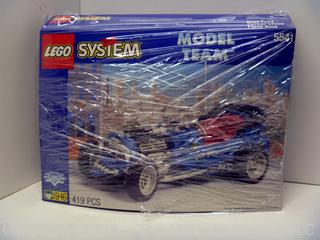 LEGO 1995 Model Team Blue Fury (5541) Toy