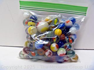 Collection of Glass Marbles

