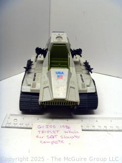 1986 GI Joe Sargent Slaughter Triple T Tank Hasbro Toy Without figure