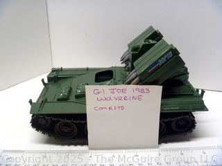 GI Joe 1983 "Wolverine" Vehicle Complete