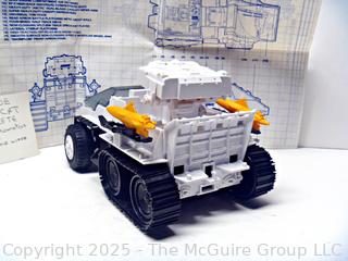 1985 GI Joe "Snow Cat" 100% Complete with Blueprints
