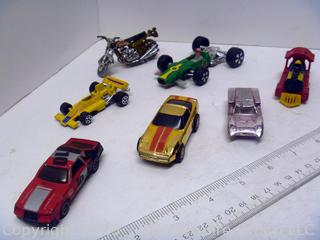 Assorted Die-Cast Cars and Vehicles