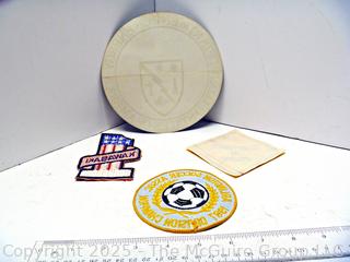 Assorted Patches and Stickers