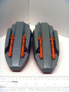 Two (2) GI Joe Devilfish Boat Vehicle ARAH 1986 Incomplete