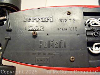 Polistil Ferrari 312 T2 A112 Champions Series 175 1/32 Scale Slot Car Incomplete
