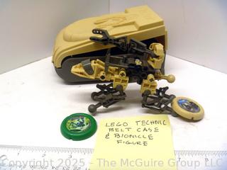 LEGO Technic Belt Case and Bionicle figure
