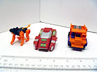 Group of Transforming Toys