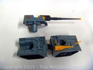 1989 Hasbro GI Joe Cobra Maggot Action Figure Vehicle Incomplete 