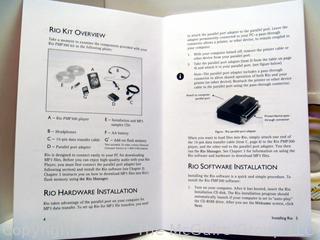 RIO Portable MP3 Player