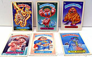 1986 Topps "Garbage Pail Kids" Trading Cards