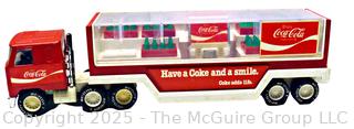 Buddy L Mack Coca-Cola Red Delivery Semi-Truck & Trailer "Have a Coke and a Smile".