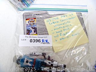 1987 GI Joe Action Figure Cobra Commander V3 Incomplete (NM) Toy