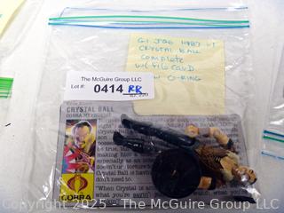 1987 GI Joe Action Figure Crystal Ball Complete with Card (NM) Toy