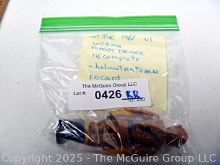 1987 GI Joe Action Figure WORMS Maggot Driver Incomplete (NM) Toy