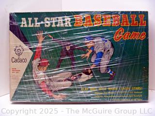 1962 All-Star Baseball Board Game by Cadco, Complete Toy
