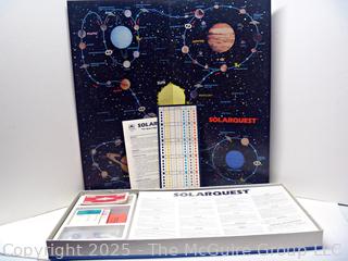 Solarquest Space Board Game, Complete, 1986 Western Publishing Co.