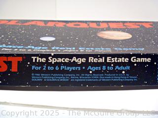 Solarquest Space Board Game, Complete, 1986 Western Publishing Co.