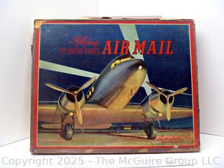 1929 Flying the United States Air Mail Board Game by Parker Bros. Toy