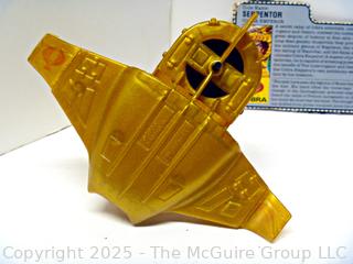 1986 GI Joe Action Figure Serpentor Incomplete with Card (NM) Toy and Air Pod