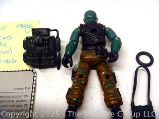 1986 GI Joe Action Figure Beach Head Complete with Card (NM) Toy